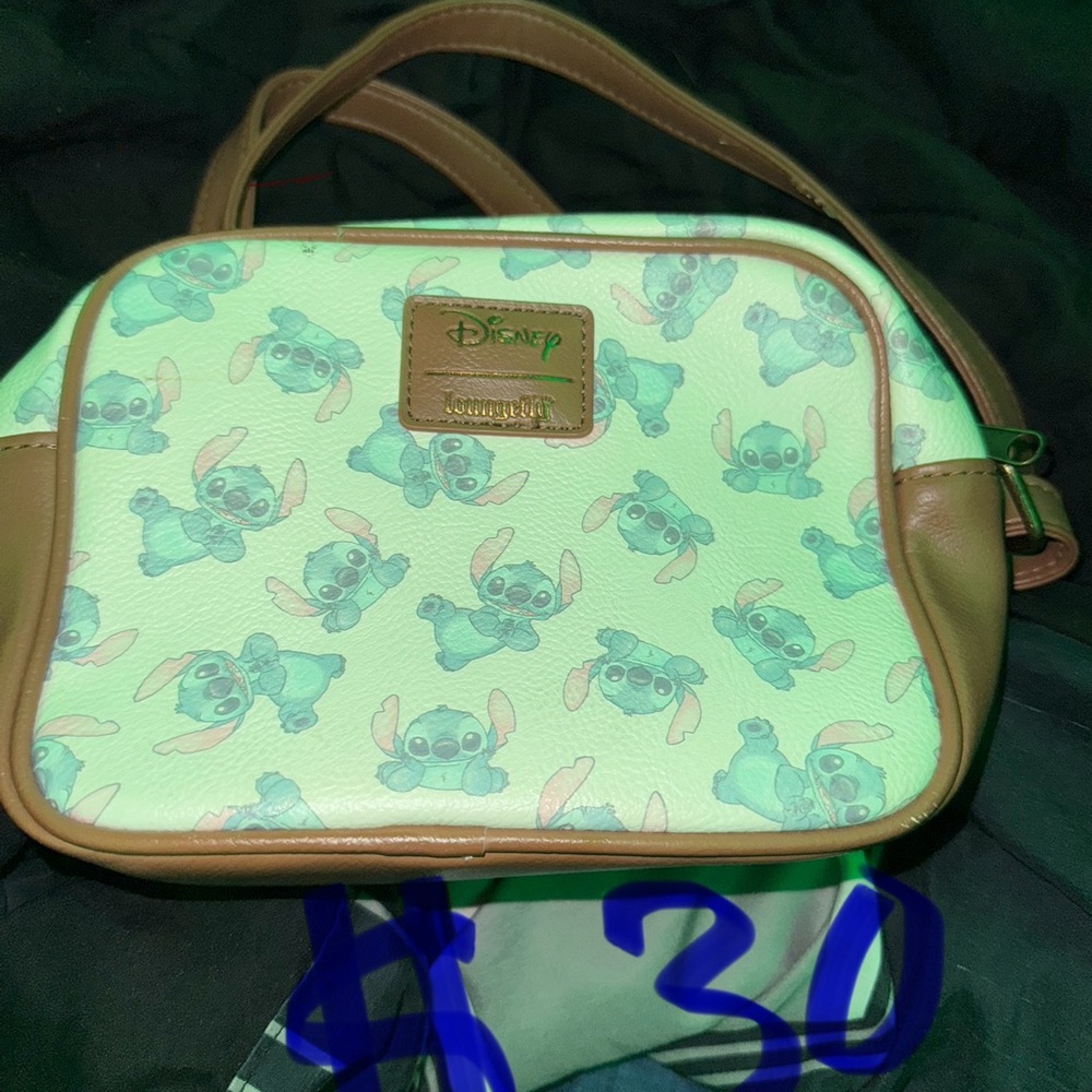 Disney Stitch Loungefly crossbody purse